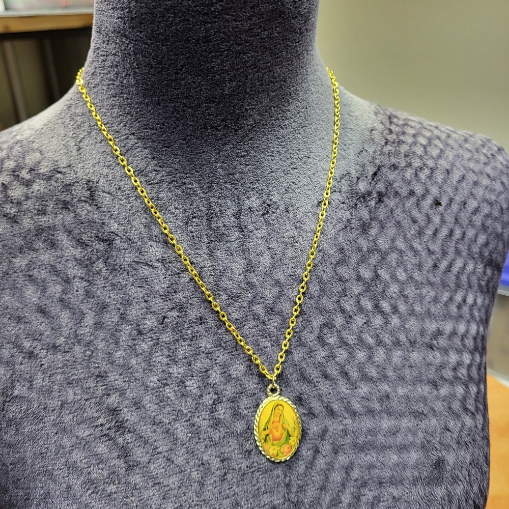 Heart Of Mary Necklace